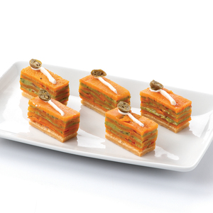 Millefeuille de Patate Douce et Guacamole Epicé - Veggie