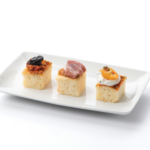 Mini Focaccias Garnies