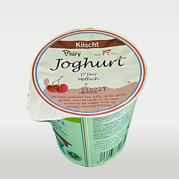 Yaourt entier Cerises - Thiry Molkerei - 150Gr