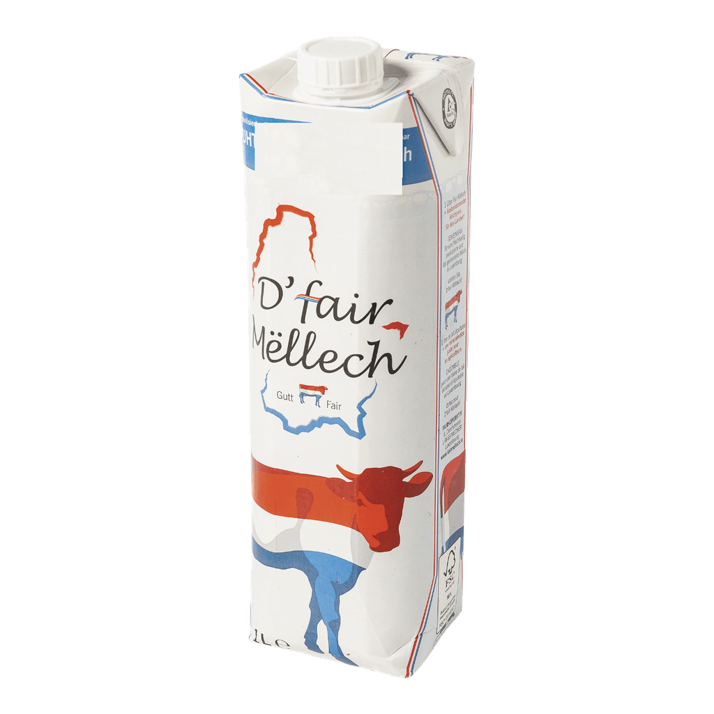 Lait UHT entier 3,5 % M.G. - Thiry Molkerei - 1L