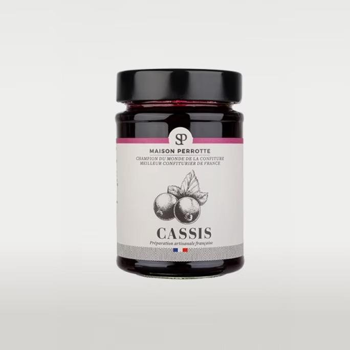 Cassis - Confiture Perrotte - 210 Gr