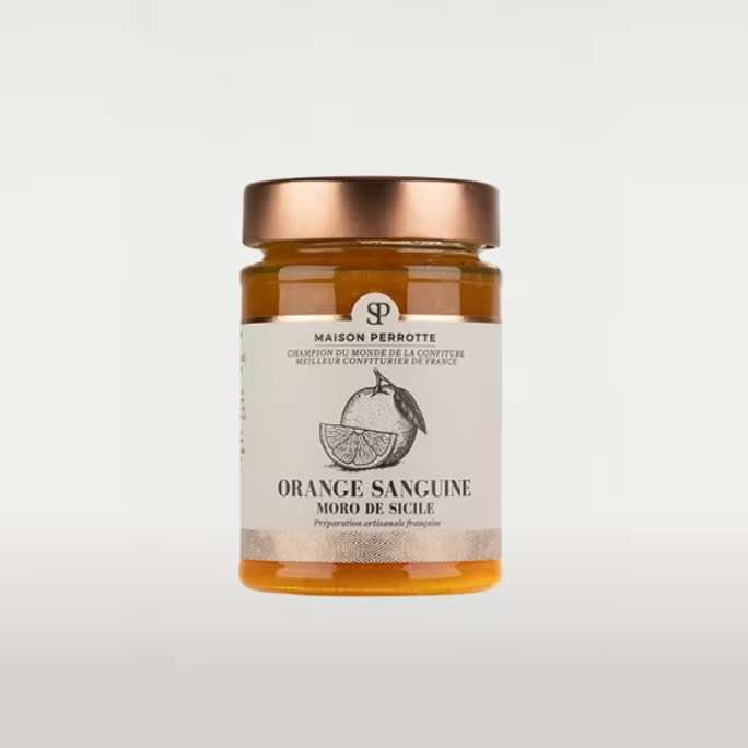 Orange sanguine Moro de Sicile - Confiture Perrotte - 210 Gr