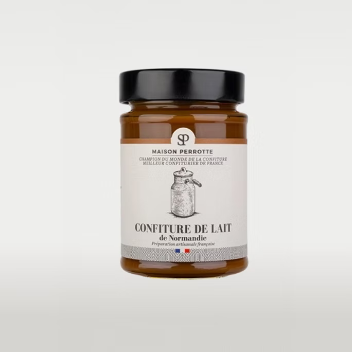 Confiture de lait de Normandie - Confiture Perrotte - 210 Gr
