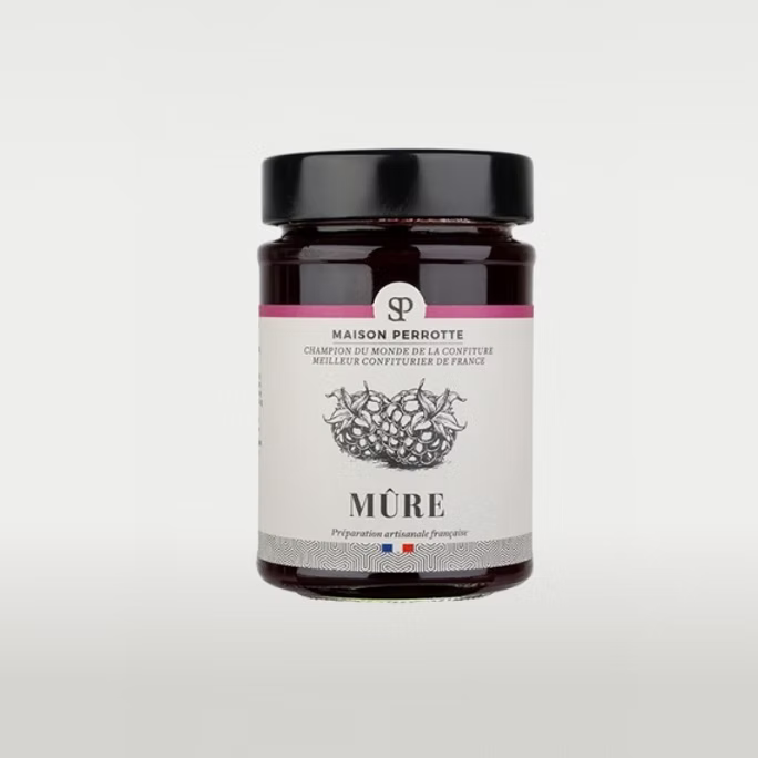 Mûre - Confiture Perrotte - 210 Gr