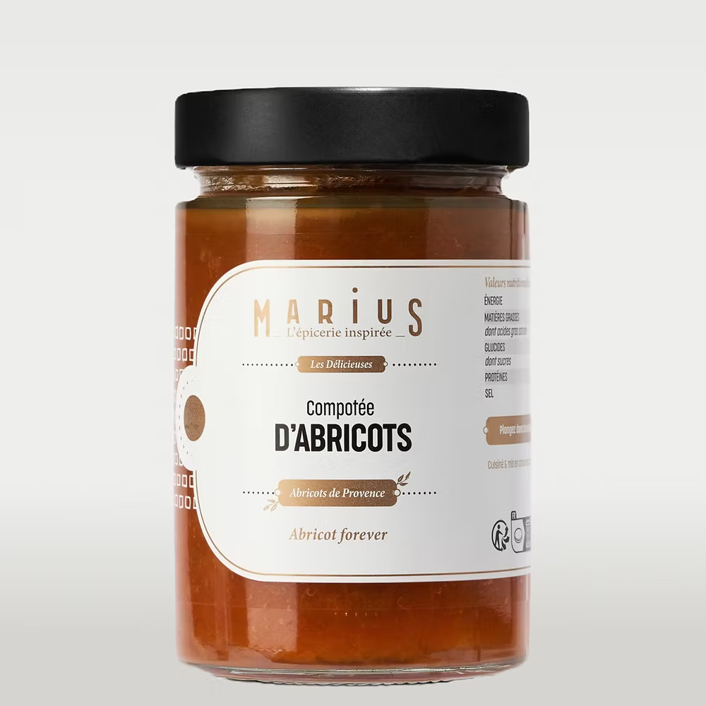 Compotée d’Abricots 310 Gr - Marius