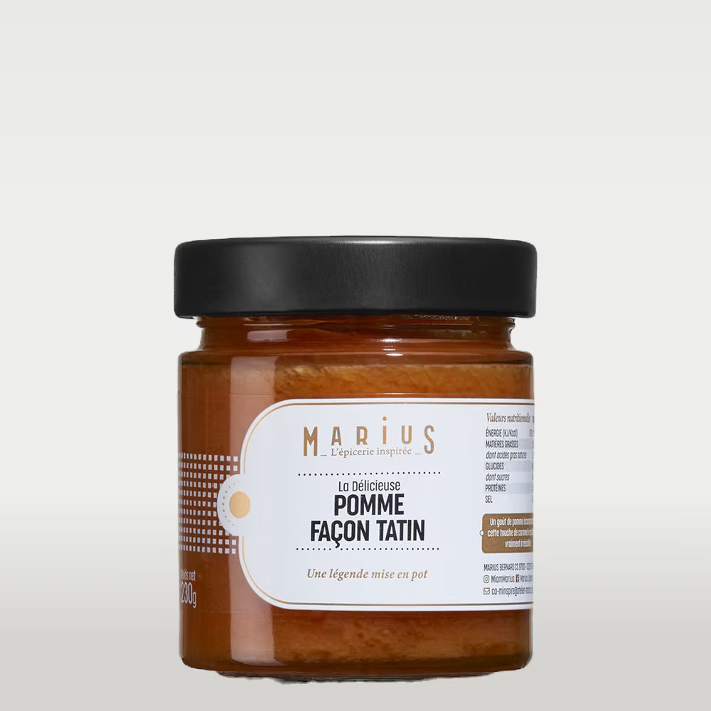 Crème de Pomme façon Tatin 230 Gr - Marius