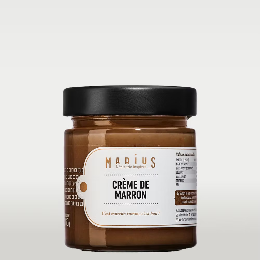 Crème de Marron 260 Gr - Marius