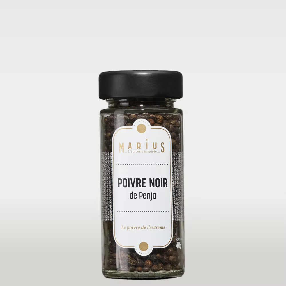 Poivre Noir de Penja 40 Gr - Marius