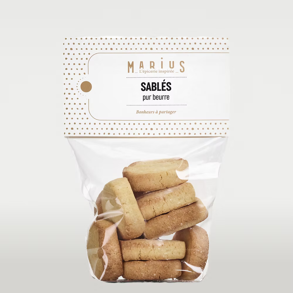 Sablés pur Beurre 220 Gr - Marius
