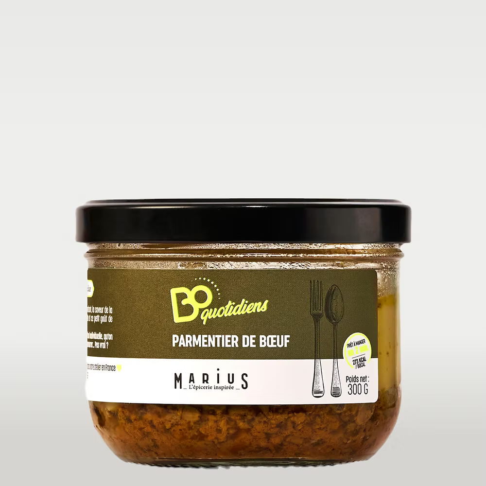 Parmentier de bœuf 300 Gr - Marius