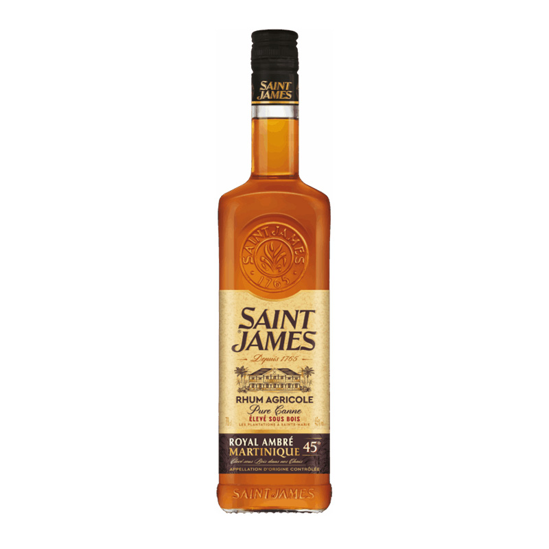 Rhum Saint James Royal Ambre 40° 0,7L + 43% GRATIS