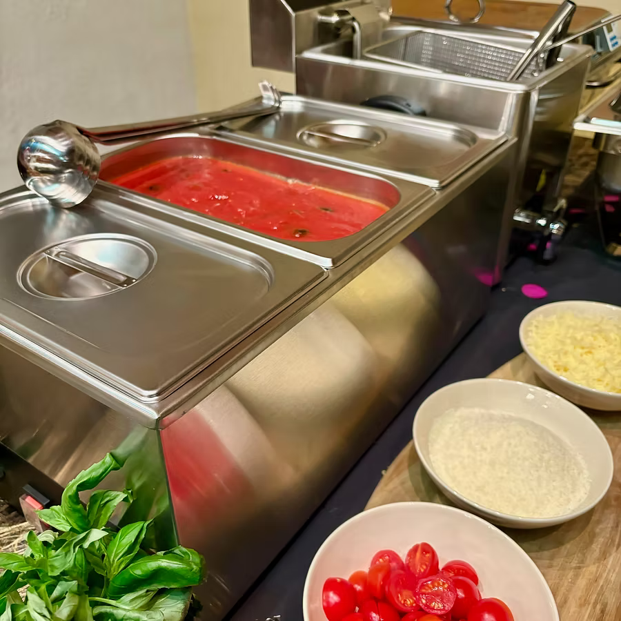 Buffet de Pâtes et trio de sauces - Prix par personne