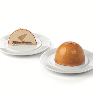 Dome à la Pomme et Caramel