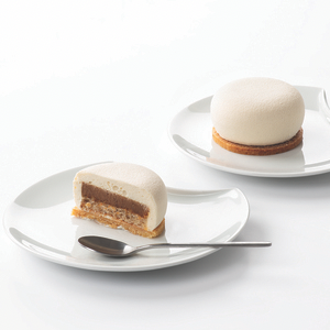 Entremets Vanille et Noix de Pecan