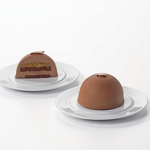 Dome au Chocolat et Mandarine