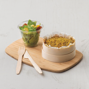 Gratin de Cabillaud + Salade