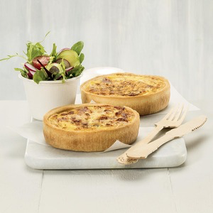 Quiche Lorraine + Salade