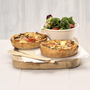 Quiche Méditerranéenne + Salade
