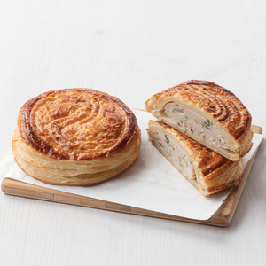 Tourte Poulet et Poireau + Salade