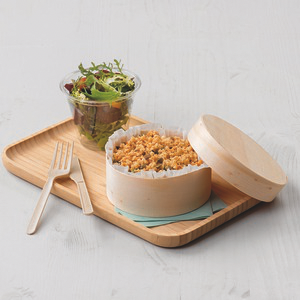 Crumble Ricotta Epinard + Salade