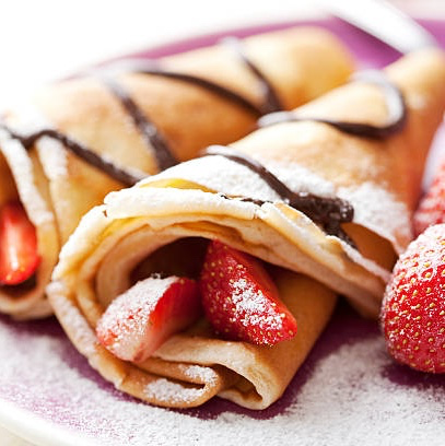 Crêpes sucrées - Prix par portion
