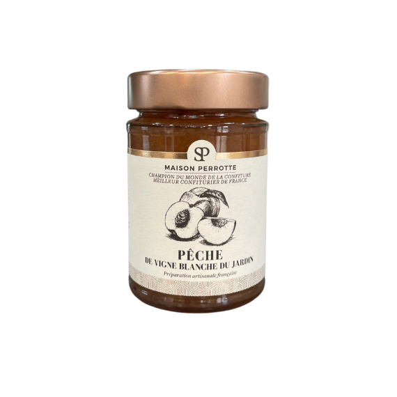 Pêche de Vigne - Confiture Perrotte - 210 Gr