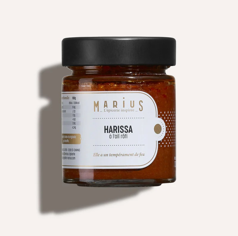 Harissa à l’Ail Rôti 130 Gr - Marius