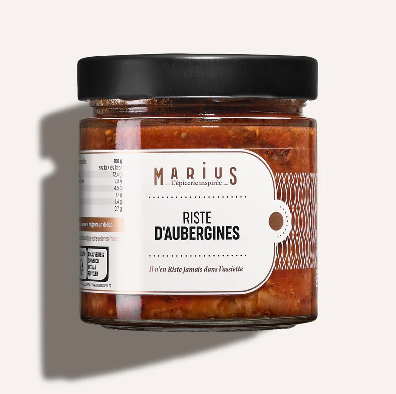 Riste d’Aubergines 350 Gr - Marius