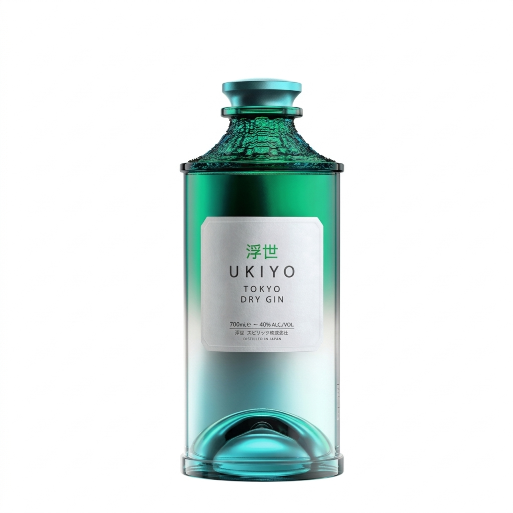 Ukiyo Dry Gin 40° 70cl