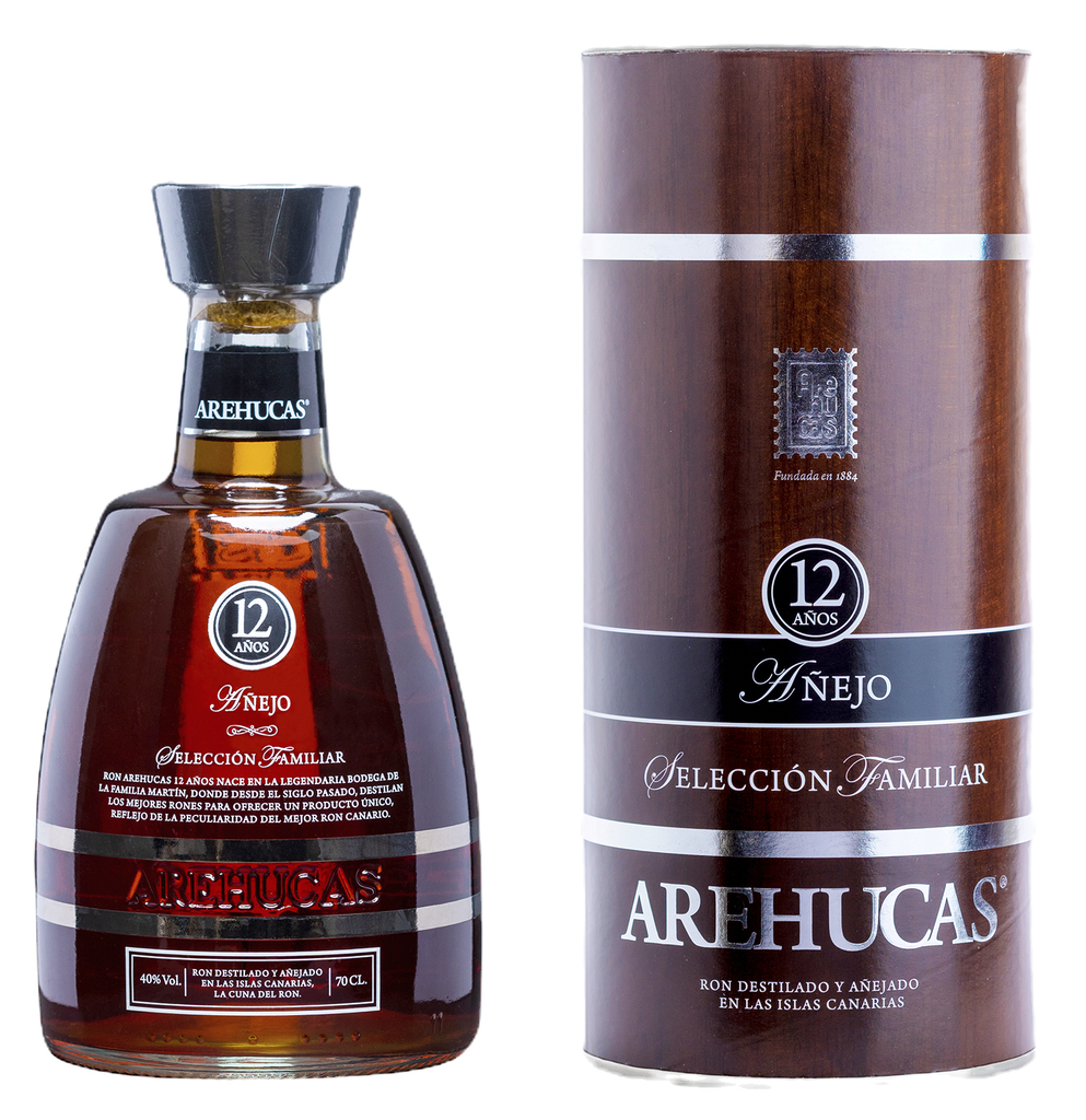 Rhum Arehucas Anejo 12 ans - Selection Familiar 70cl 40°