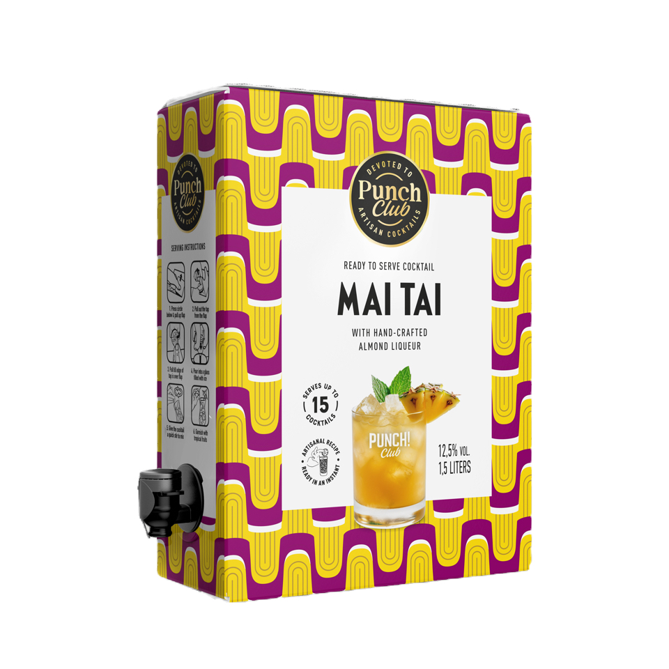 Mai Tai Cocktail 12,5° - Soft Punch - 1,5L