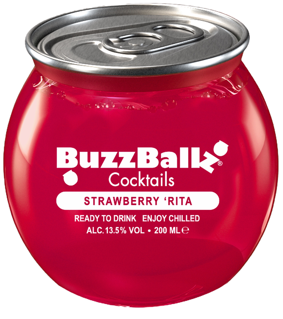 Buzzballz Strawberry Rita 20cl 13.5°