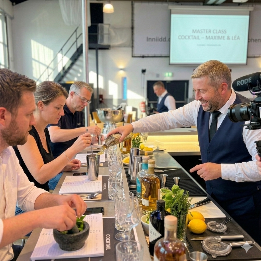 Masterclass "Cocktails & Mixologies" - Animation