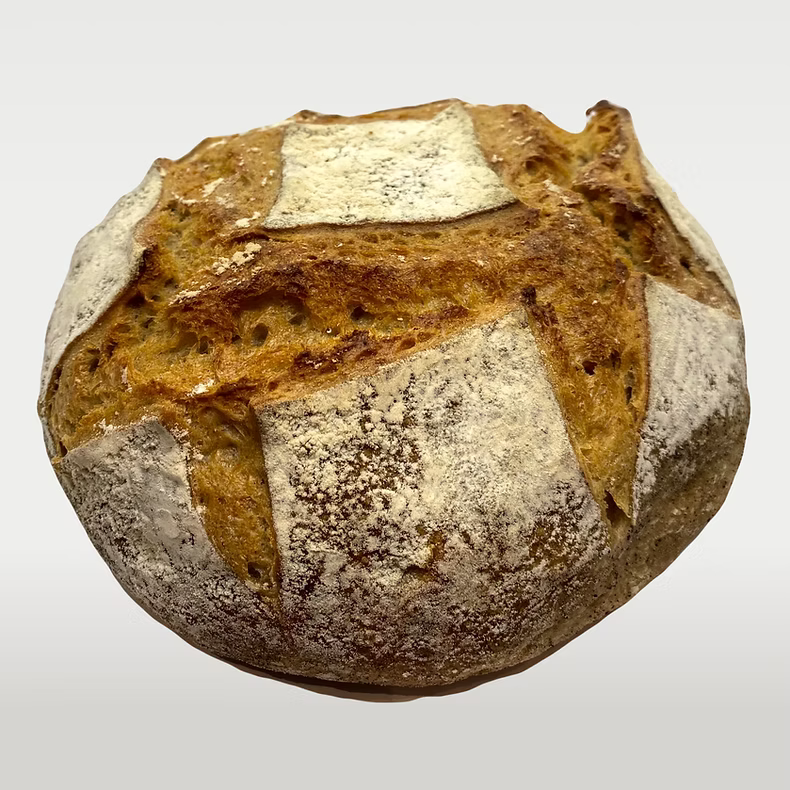 Pain Epeautre Pure 900 gr - Au Levain - Artisanat Certifié (En tranches)