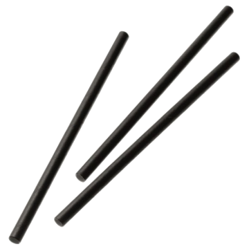 Chalumeau Papier - Pailles ∅8 mm x 12.5 cm - 250 pièces